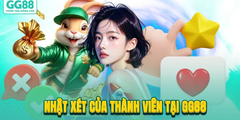 Nhật x&eacute;t của c&aacute;c th&agrave;nh vi&ecirc;n l&acirc;u năm tại GG88